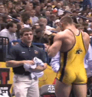 hotmonsterxxx:  wrestledaddy:  yachirobi:  Who’s hotter: The wrestler or his coaches? Straight people, do you see why gay guys like me make all these coach-jock fantasies now?  oh fuck!  what coaches? dat azz. could watch him leave all day