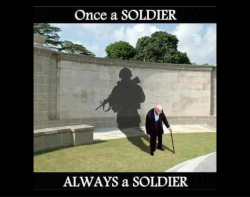 Very true I still a Soldier 