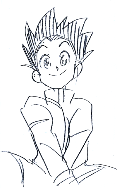 charlattes:  I’m reading HxH finally and he is REALLY FUN TO DRAW!!!