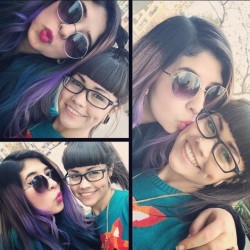 Talenasuicide:  With My Little Girl 👯👭👑💞💞💞💞 @Violetrosesuicide