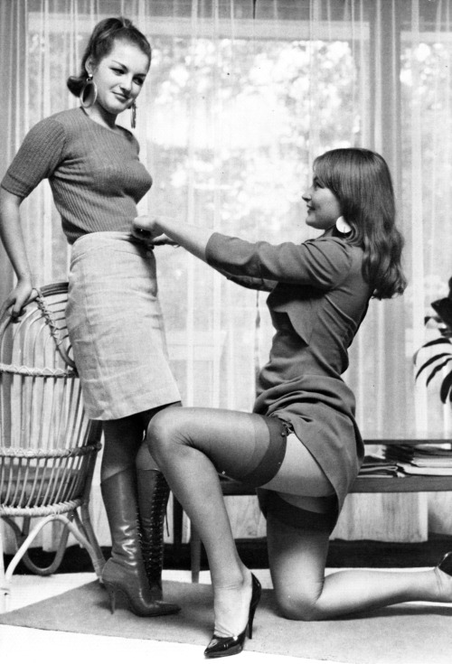 littlebunnysunshine:  Modern Girls #1. Denmark, 1968. LOVE IT!!!!! sweet, sexy and naughty!