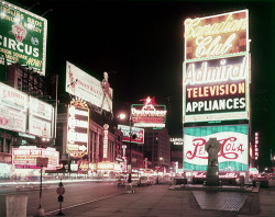 fuckyeahvintage-retro:Neon signs in Times