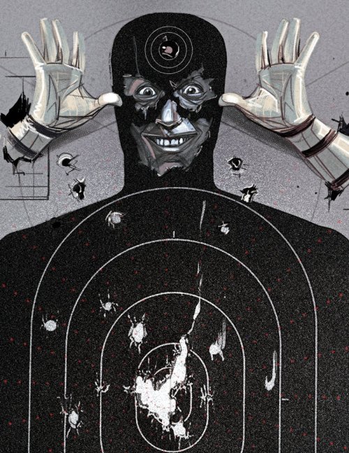 Daredevil, Elektra & Bullseye cards for Mondo and Restoration Games’ Unmatched: Marvel - H