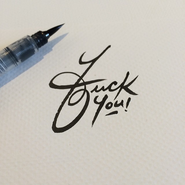 eiknarf:  testing…testing…my favorite words for trying new pens/inks. 