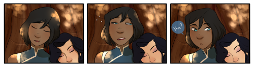 ryuuringo:some korrasami fluffy!they are dorks and I love both of them.