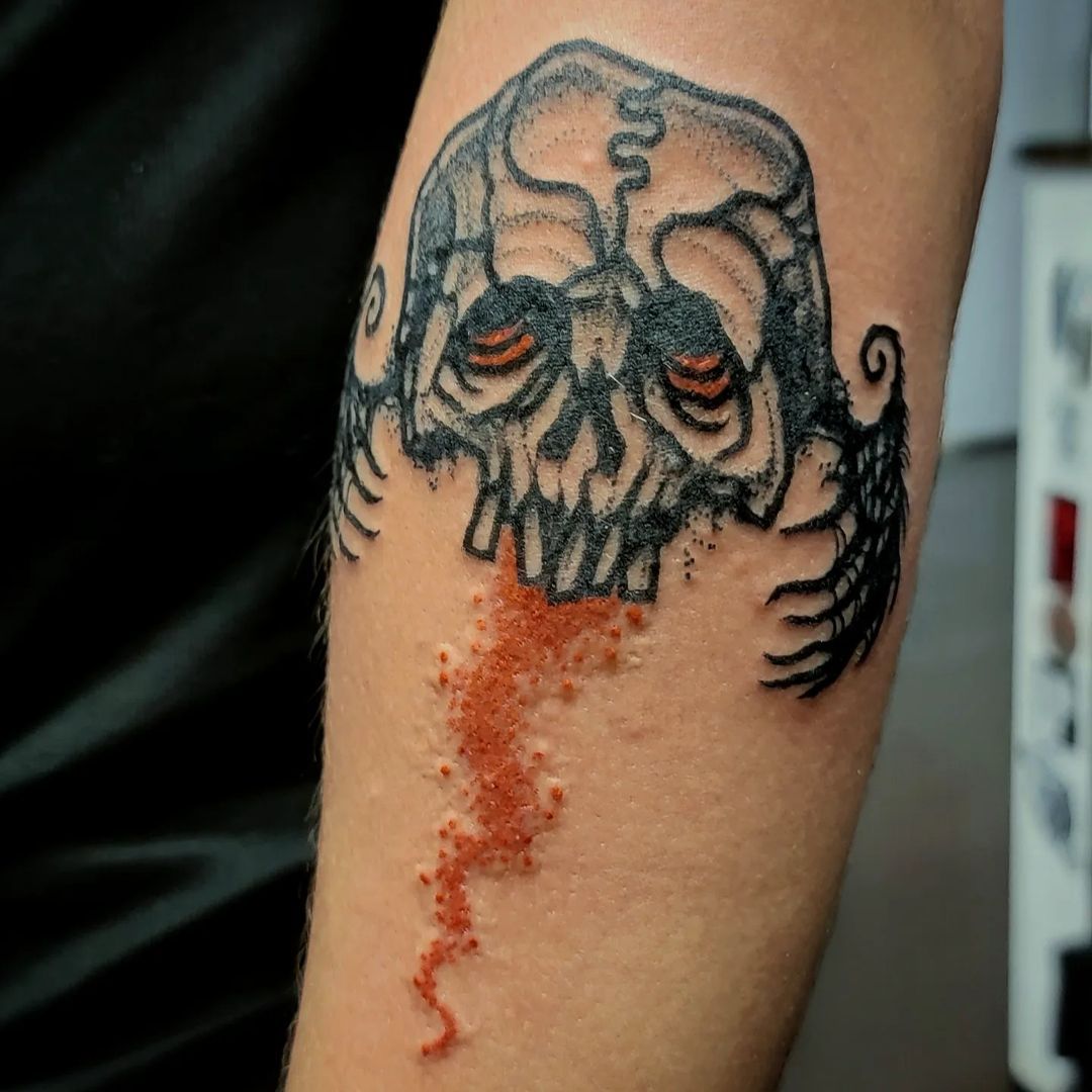 My Cannibal Corpse tattoo Anyone else with CC ink  rCannibalcorpse