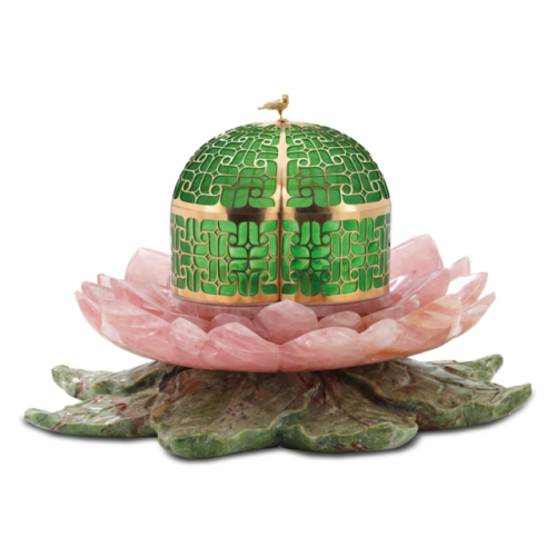winterhill-aria: Solange Azagury-Partridge ‘Secret Garden’ jewellery box in jade, rose q