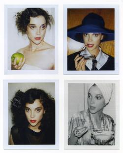 everythingever:  St Vincent - Anthem Magazine Holiday 2007 by Henry Hargreaves 