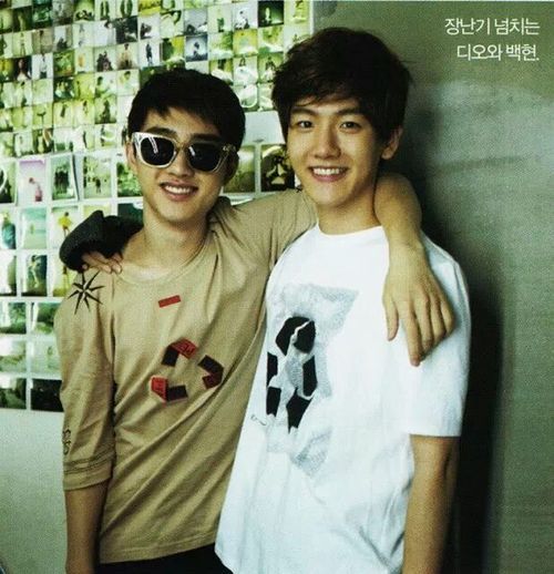 kyungsp:  it’s day 3 and this is my top OTP- Baeksoo!! one of them is serious