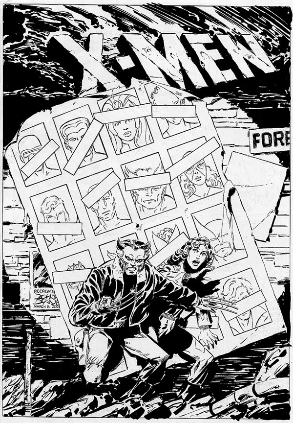 Uncanny XMen 141 cover by John Byrne & Terry... John Byrne Draws...