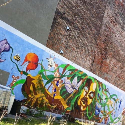 #mural in #otr in downtown #cincinnati #ohio••• #walls_of_nyc #walls_of_cincy #ihaveathingforwalls