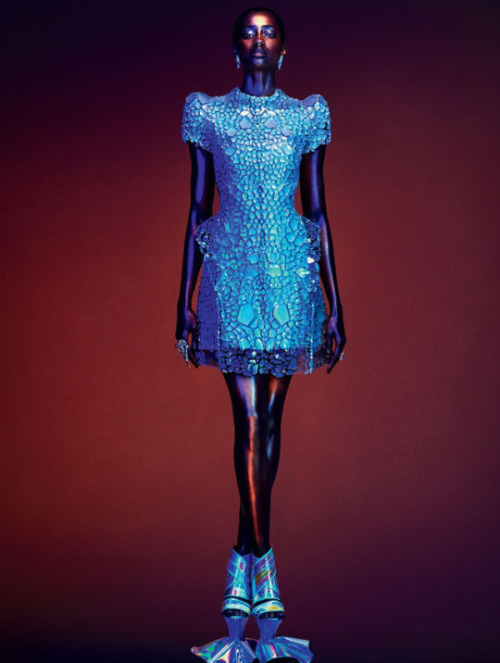 pocmodels:Crystal Noreiga & Krusha Lamar by Andrew Yee for Hunger Magazine #13