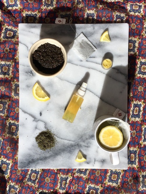 veganvanityblog:How I use Green Tea in my Skincare Routine / DIY Green Tea Facial Exfoliant and Mask