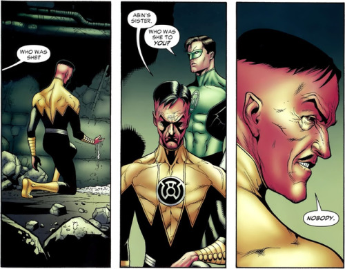 slaapkat:in my rereading of blackest night i came across one of my favorite sequences that shifted m