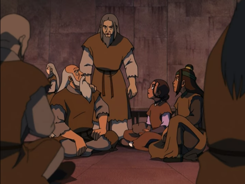 comradekatara:an extremely underrated katara & zuko parallel #twinning moment is how they both w