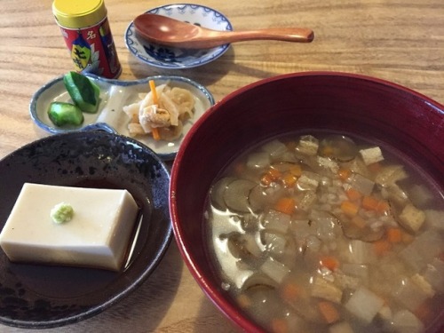 蕎麦ぞうすい　に　蕎麦とうふ　に　せいろ　で蕎麦尽くし～～～～っ