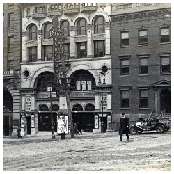 Vintage Photo Dated From The 1920&Amp;Rsquo;S Features The Facade And Marquee Of