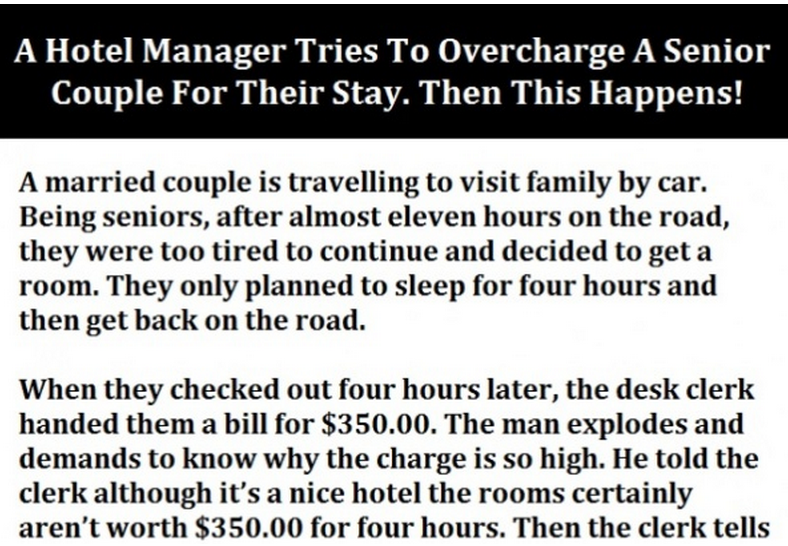 asvprock:  alex-target:  A Hotel Manager Tries To Overcharge A Senior Couple For