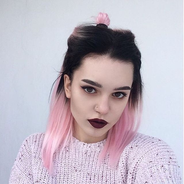 colored hair