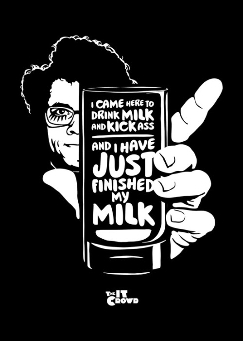 littlebunnysunshine:Check out Society6 post by Butcher Billy (@butcherbilly) titled “Drink Milk and 