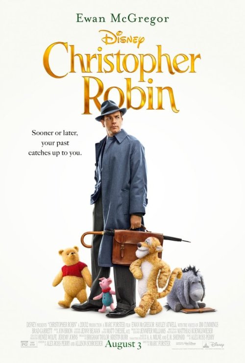 ewanmcgregorsource:Christopher Robin hits theaters August 3rd 