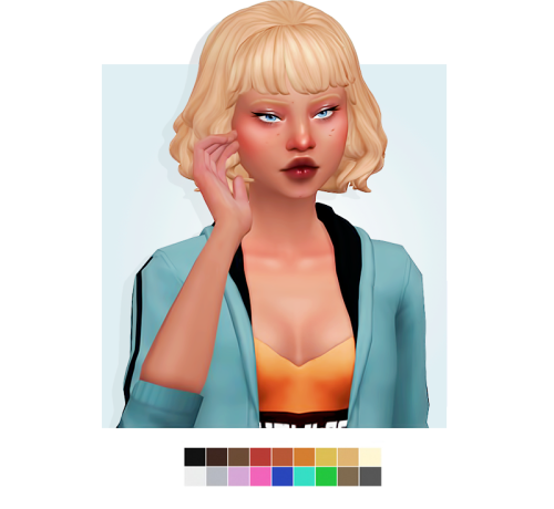 Naevys Sims Opal Hair Short Version Of Seasons Hair With Get