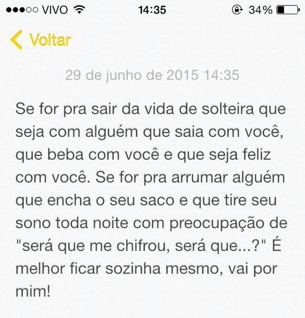 Eu pego mesmo