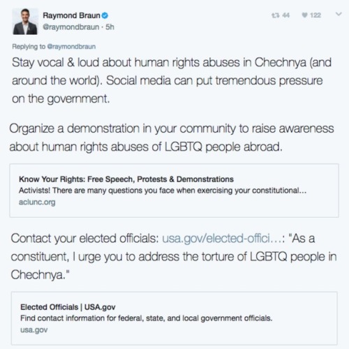 wetheurban:HOW TO HELP TORTURED GAY MEN IN CHECHNYAWe can’t allow this to continue. A petition has a