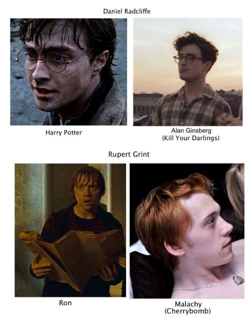 raindropstumble: peanutsareforpussies: scoffsyrup-deactivated20150608: Harry Potter cast members sta