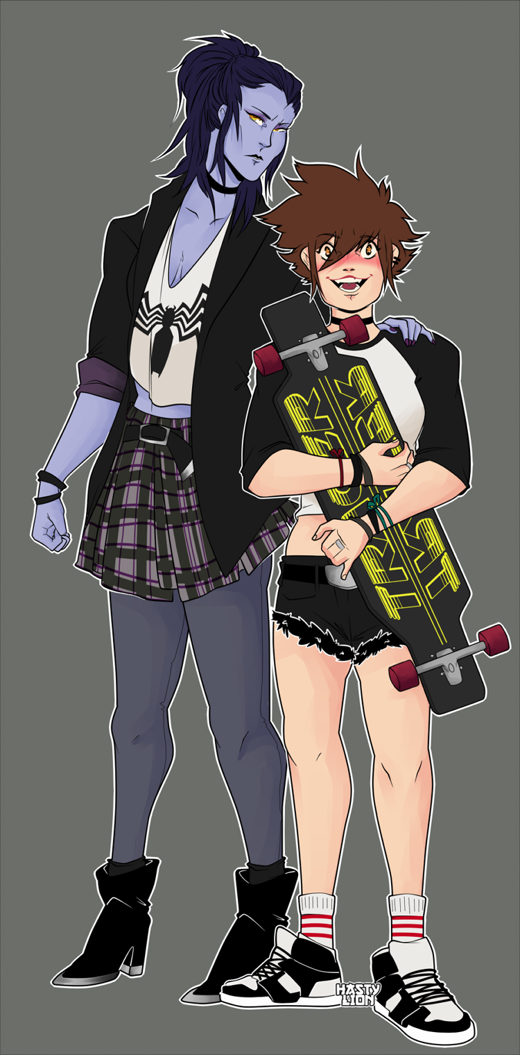 hastylion: “Pup, your face is gonna freeze that way.” So I guess the grunge Widowtracer