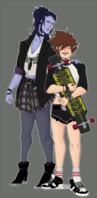 hastylion: “Pup, your face is gonna freeze that way.” So I guess the grunge Widowtracer was popular? So why not have more?PunkSkater Tracer is happy you think it’s great! 