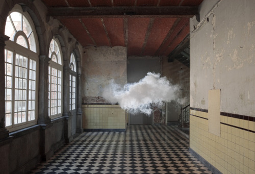 Indoor clouds by Berndnaut Smilde