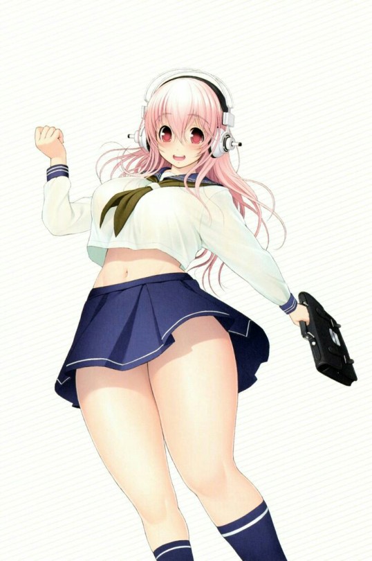 All The Photos I Got Of Super Sonico In My Phone, Uploading For Fans. I Got The Photo’s Every Where,