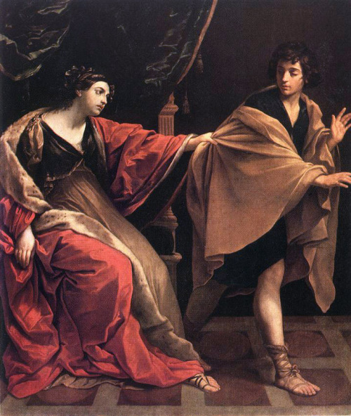 Joseph and Potiphar’s Wife, 1631, Guido ReniMedium: oil,canvas