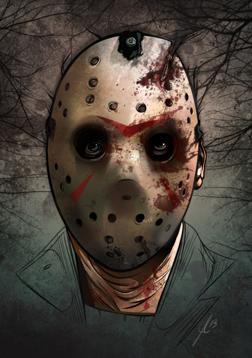 Jason Voorhees-The second piece from my Horror Icon Series.