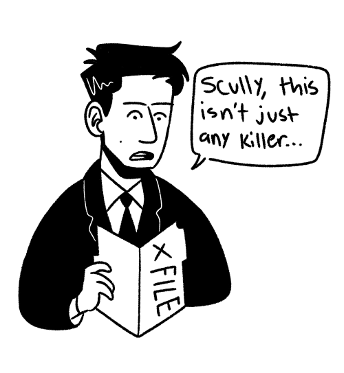 froyoart:scully, youre not gonna believe this