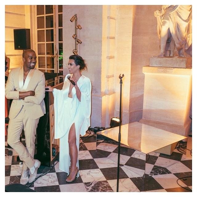 ultimatekimkardashian:  kimkardashian: “I’m feelin’ our Margiela looks #WeddingWeek