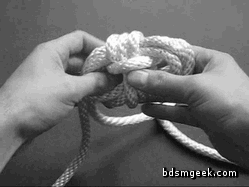 howtobdsm:  How to Tie a Monkey Fist Ball Gag - KnottyBoys