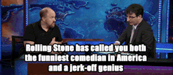 comedycentral:  The always brilliant Louis CK made his sixth Daily Show appearance last night and did not disappoint. Click here to watch. 