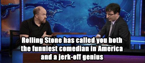 comedycentral:  The always brilliant Louis CK made his sixth Daily Show appearance last night and did not disappoint. Click here to watch. 
