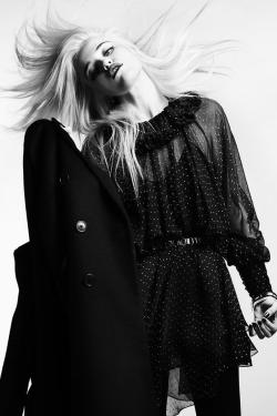 mulberry-cookies:  Sky Ferreira For Saint Laurent Pre-Fall 2013 (Shot by Hedi Slimane)