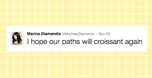 shampains:  @MarinasDiamonds + tweets 