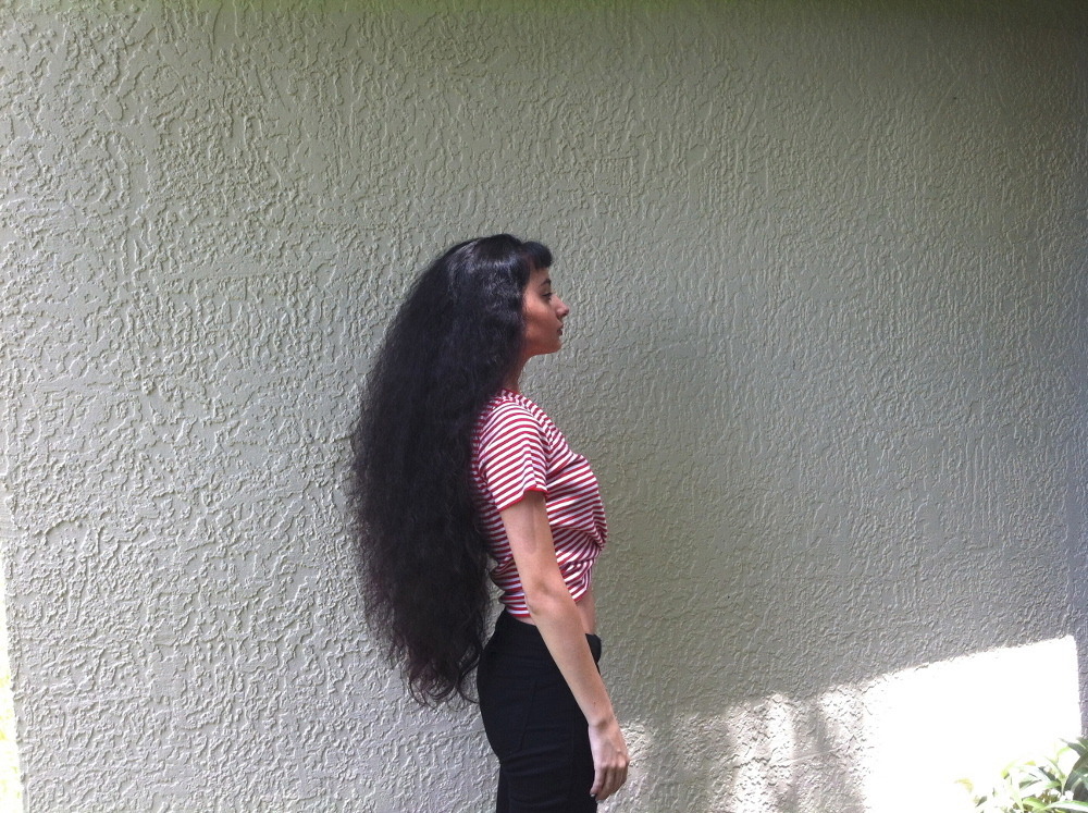 chewmark:  “Get a haircut, you hippie!” My hair is a little straighter than usual