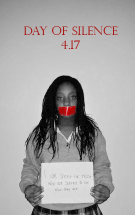 star-scout:  My School makes these posters for day of Silence every year. 2015