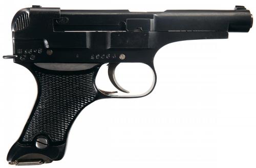 The Japanese Type 94 Nambu A creation of the Japanese designer Kijiro Nambu, the Type 94 pistol