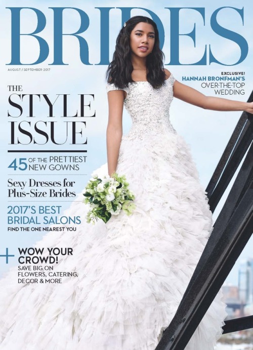 The Sky’s the Limit
Hannah Bronfman in ELIE SAAB Ready-to-Wear Bridal Fall 2017 on the cover of Brides Magazine shot by David Schulze and styled by Dania Ortiz.