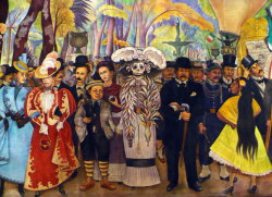 Thinkmexican:  “Sueño De Una Tarde Dominical En La Alameda Central” Diego Rivera