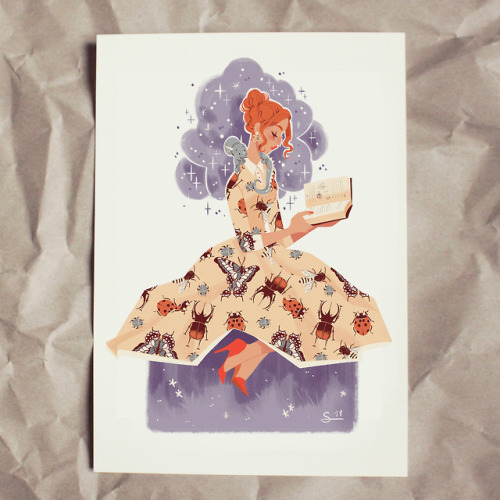 sibyllinesketchblog: sibyllinesketchblog:I just added some Ms Frizzle prints to my shop ! Very limit