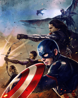 elliotaldersoff:  Civil War Promo Art: Team