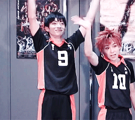 fencer-x:captainofalienvbc:â–º Haikyuu!! Stage Play ã€å›²ã¿å–æã€‘